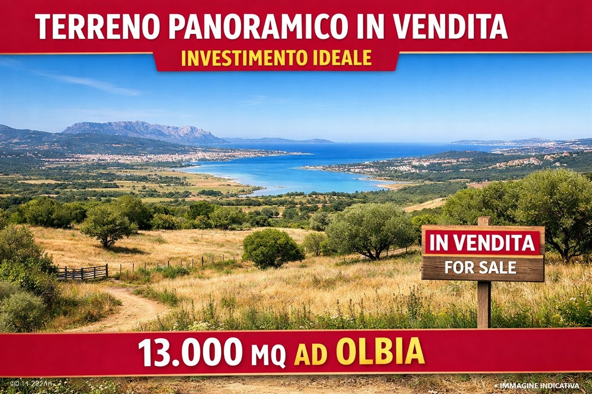 Olbia, terreno agricolo di ca. 13000 mq