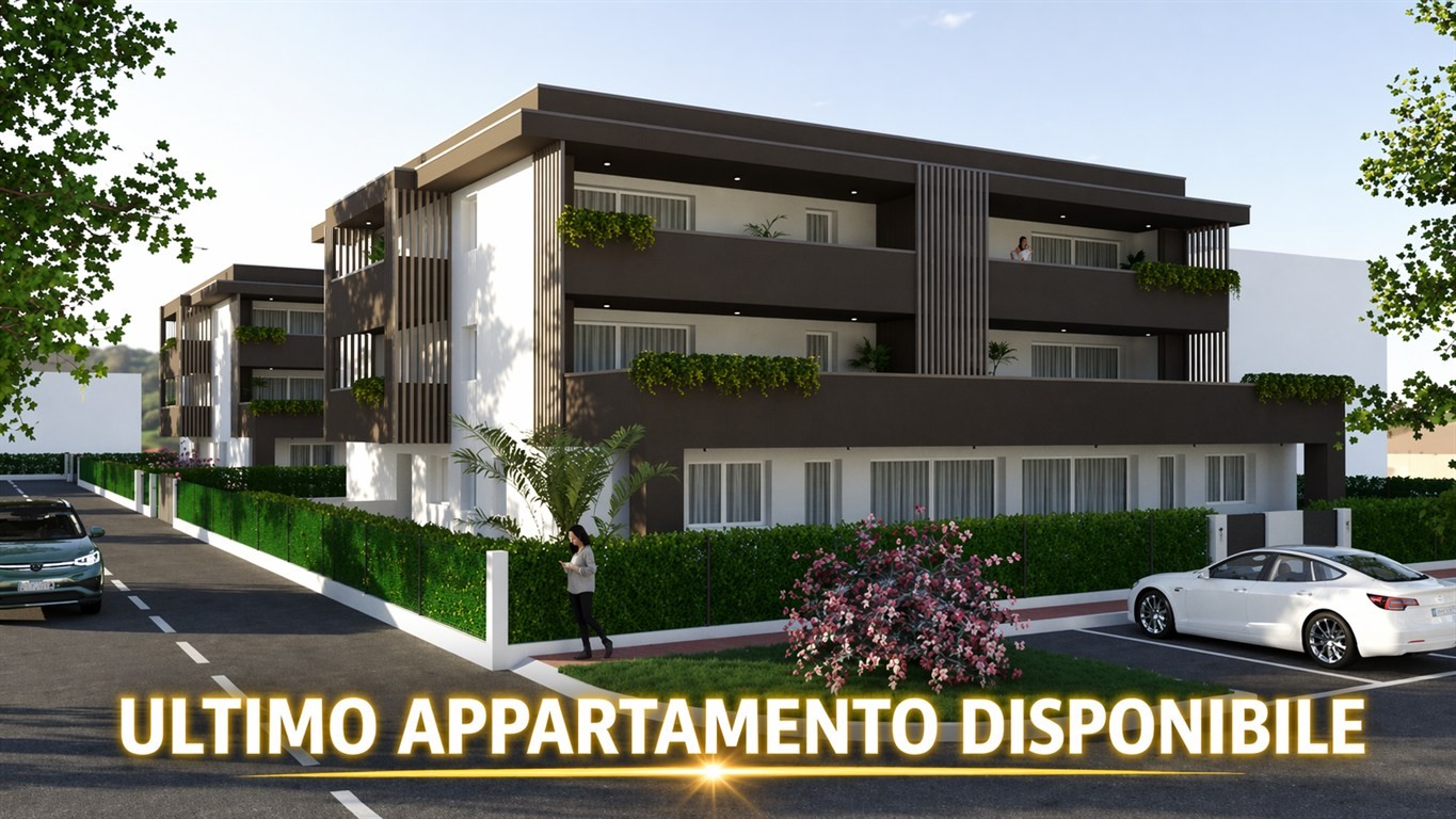 NUOVO APPARTAMENTO TRE CAMERE AL PIANO TERRA CON GIARDINO